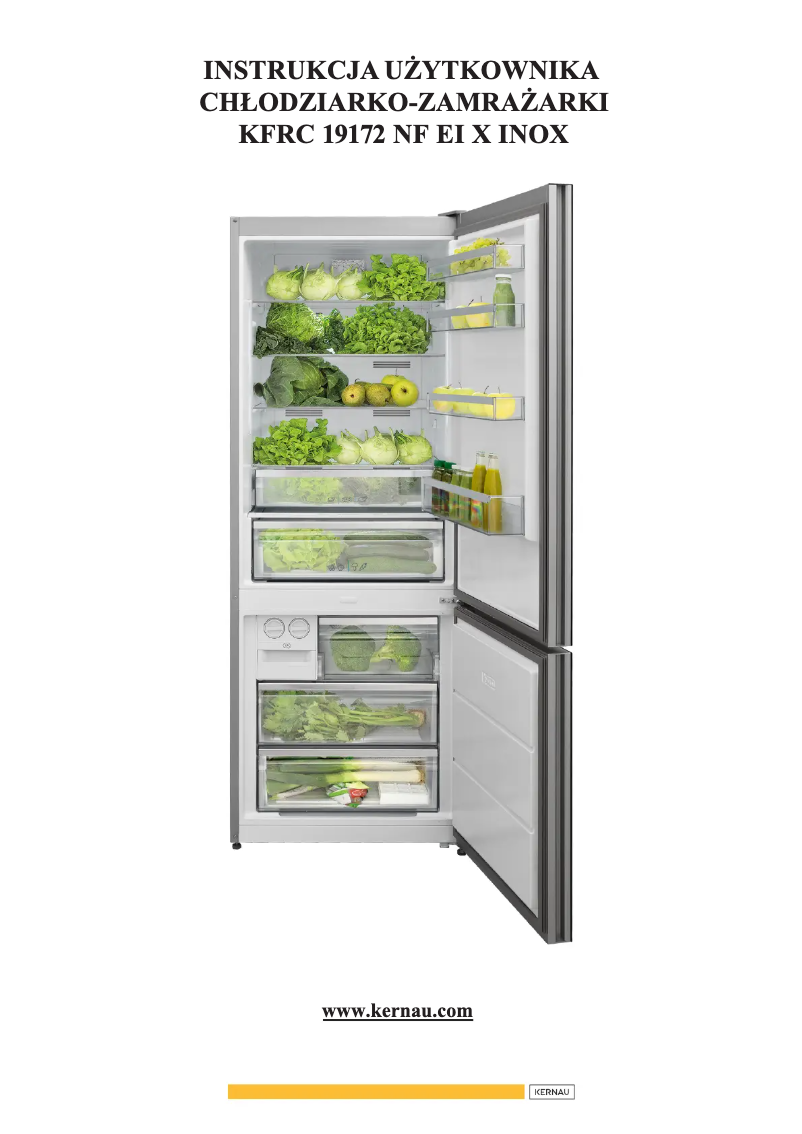 Página 1 del manual Manual de usuario Kernau KFRC 18262 NF EIX