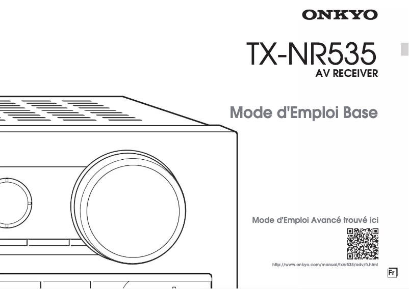 Página 1 del manual Manual de usuario Onkyo TX-NR535