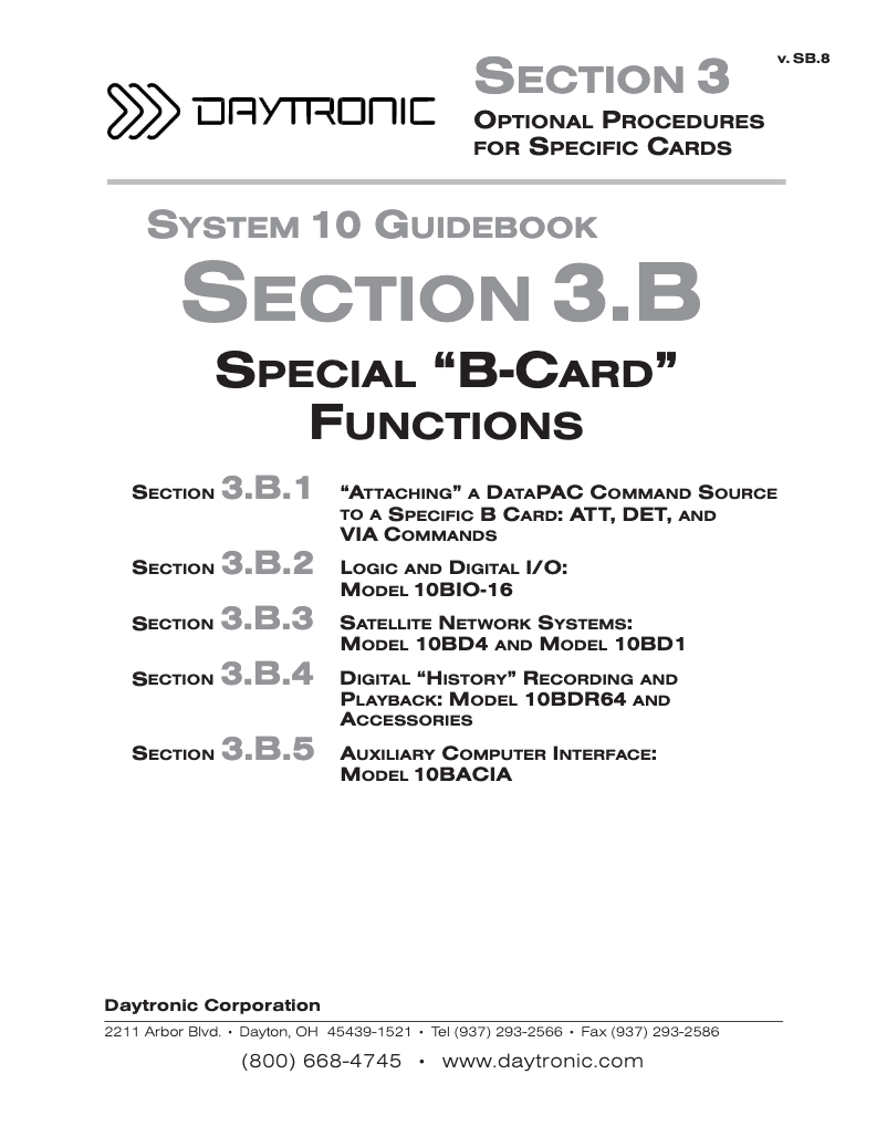 Imagen de la primera página del manual del dispositivo 10BIP232