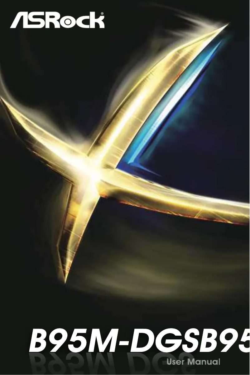 Imagen de la primera página del manual del dispositivo B95M-DGS