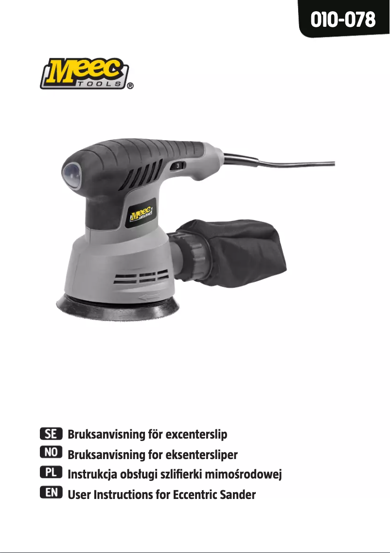 Imagen de la primera página del manual del dispositivo 010-078