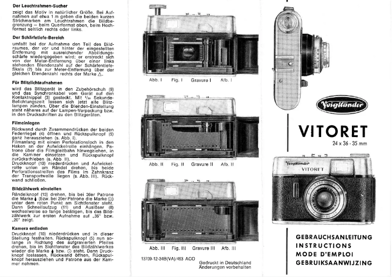 Imagen de la primera página del manual del dispositivo Vitoret