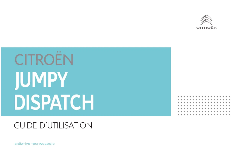 Imagen de la primera página del manual del dispositivo SpaceTourer (2018)