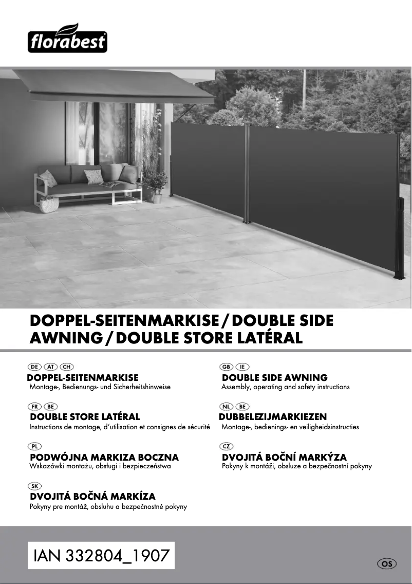 Página 1 del manual Manual de usuario Florabest IAN 332804