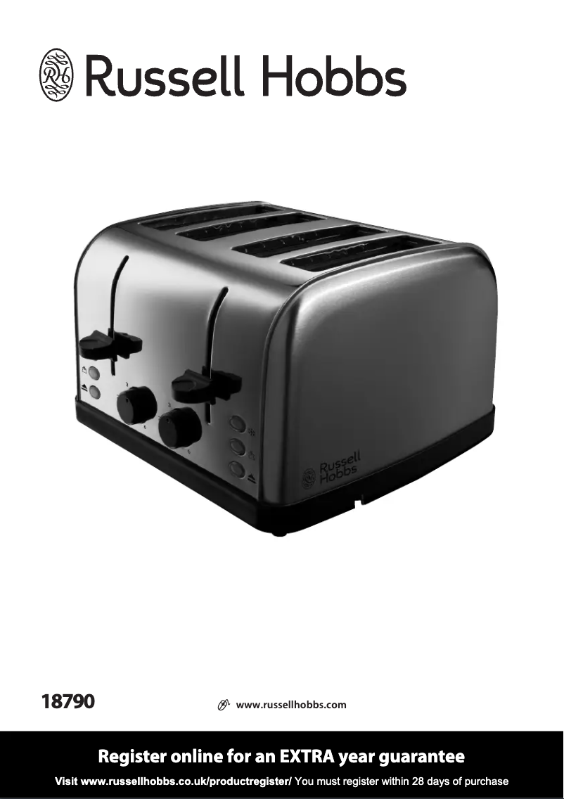 Imagen de la primera página del manual del dispositivo 18790