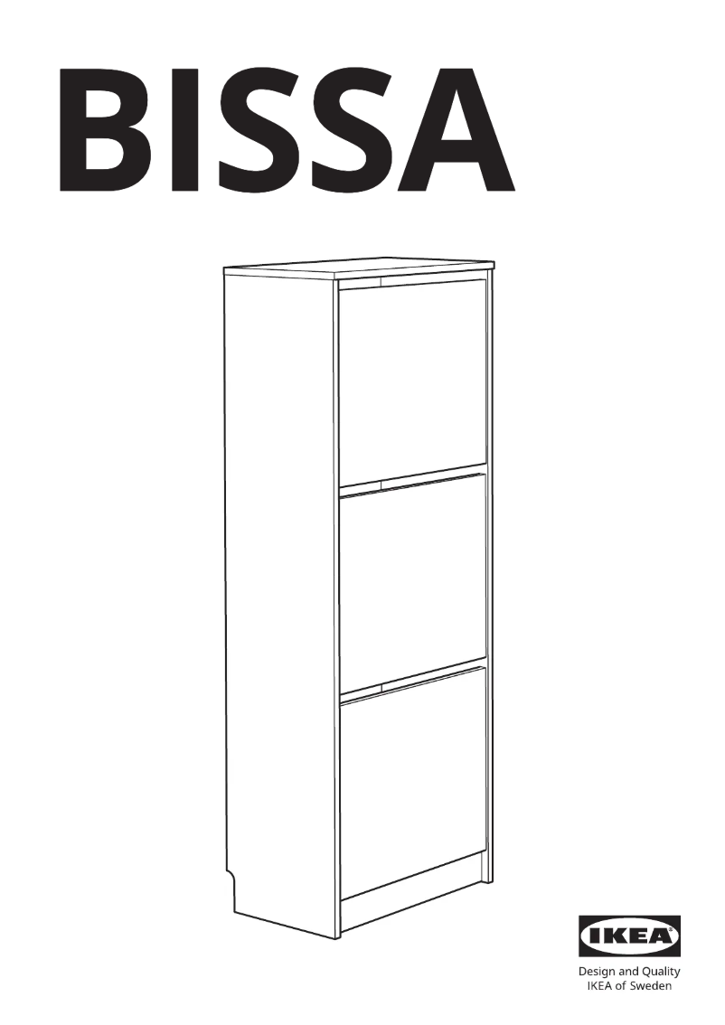Página 1 del manual Manual de usuario Ikea BISSA 105.302.59