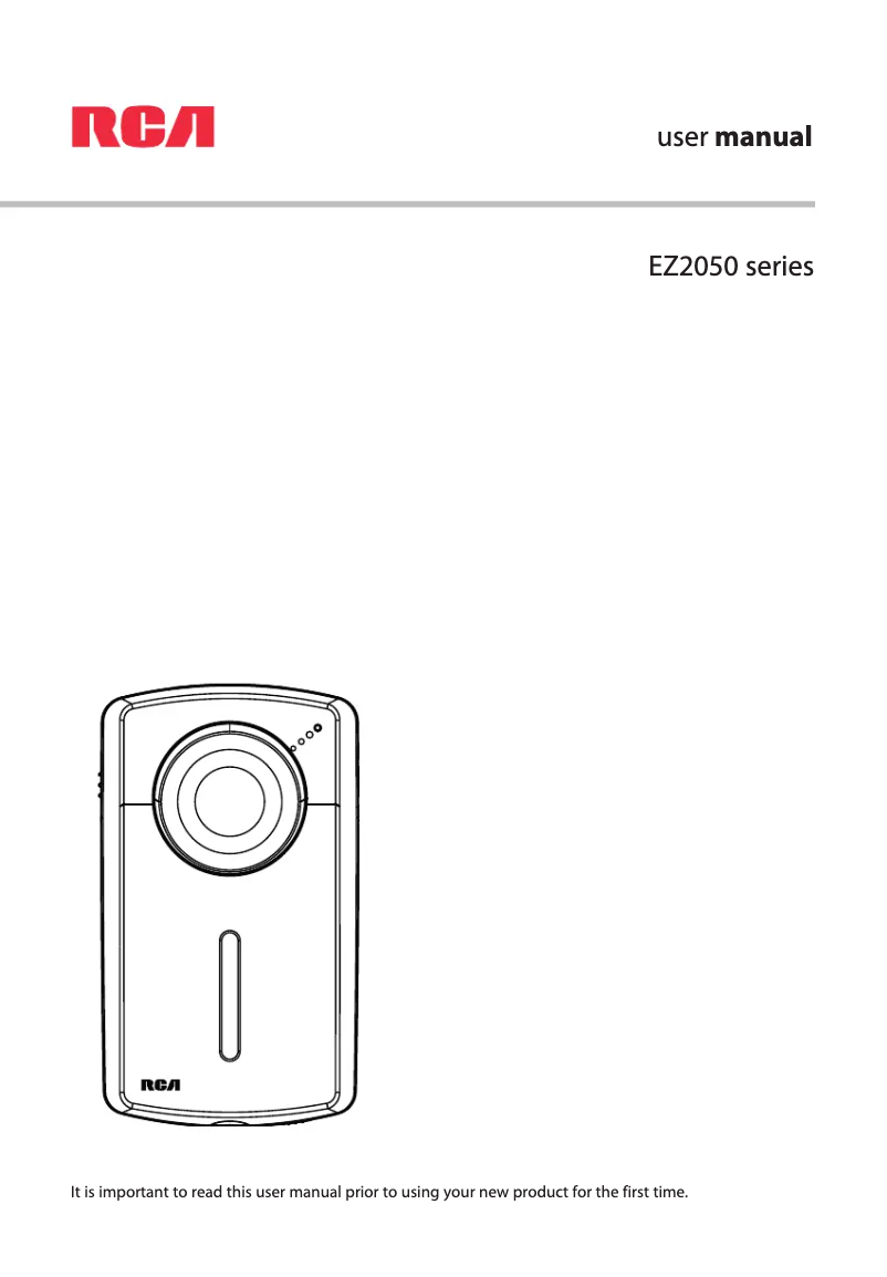 Página 1 del manual Manual de usuario RCA Small Wonder EZ2050