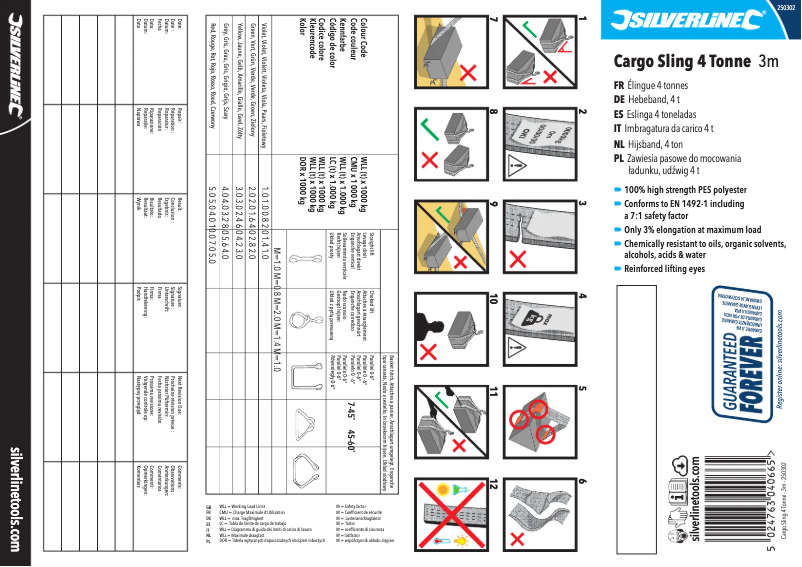 Página 1 del manual Manual de usuario Silverline 250302