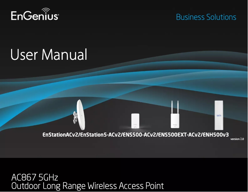 Página 1 del manual Manual de usuario EnGenius AC867