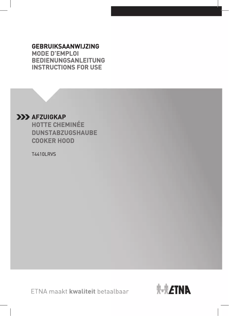 Imagen de la primera página del manual del dispositivo T4410LRVS