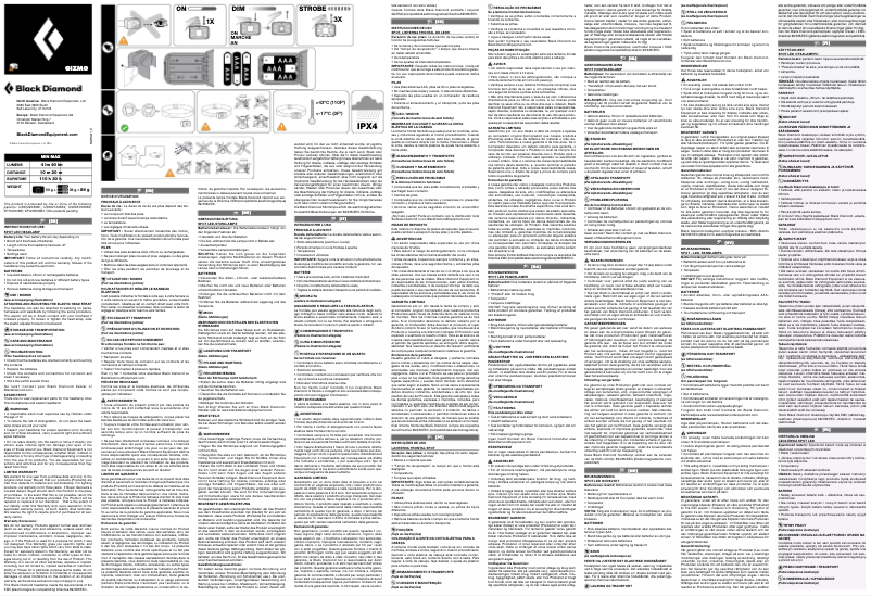 Imagen de la primera página del manual del dispositivo Gizmo