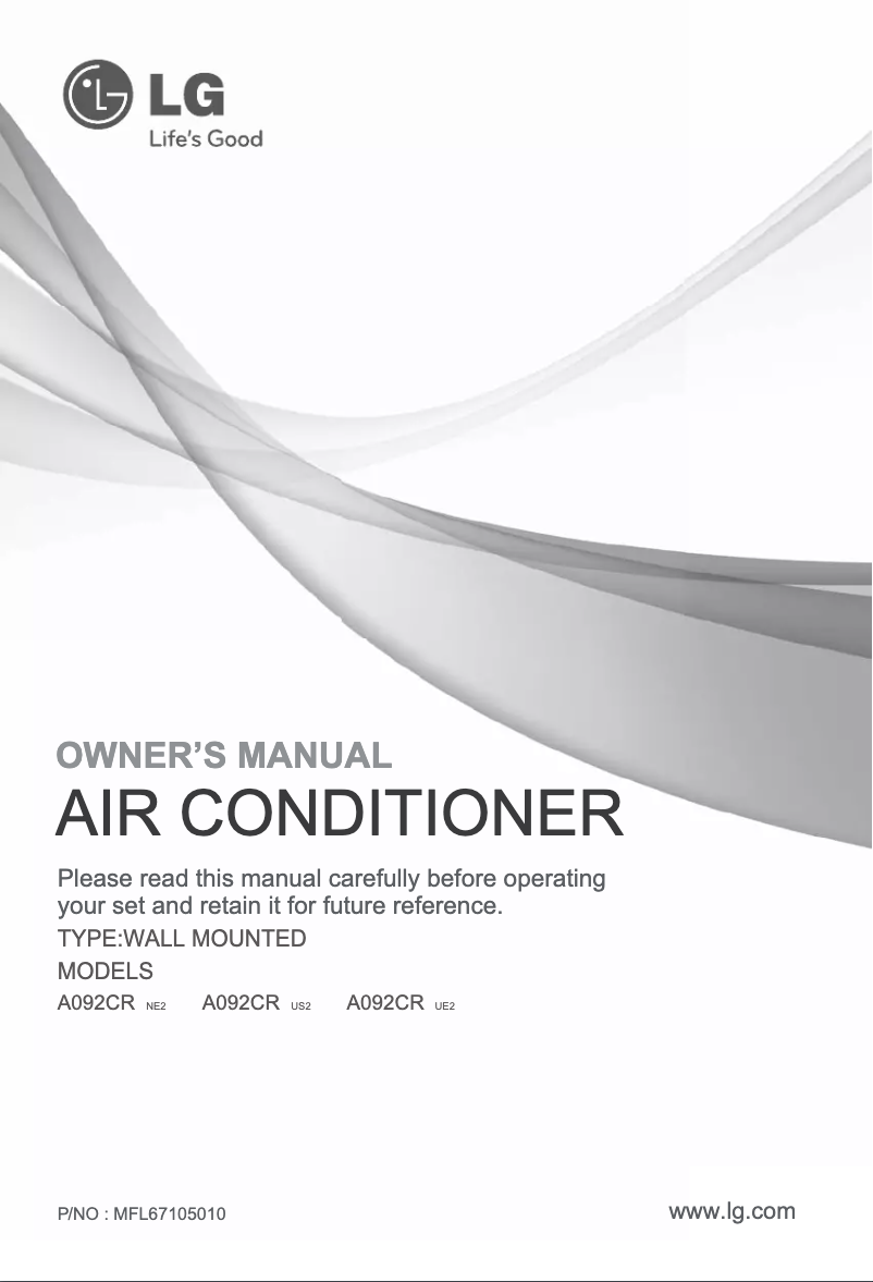 Imagen de la primera página del manual del dispositivo A122HR