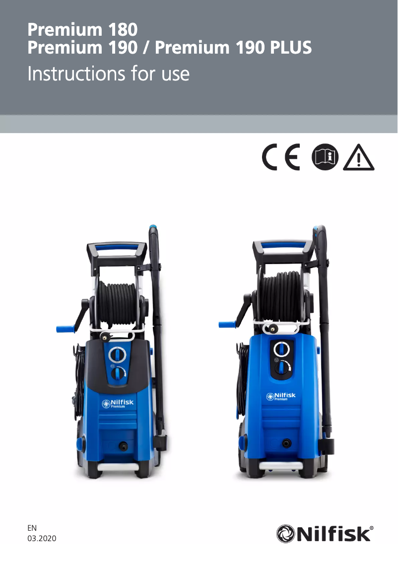Página nº 1 - Manual de usuario Nilfisk Premium Power 190-12