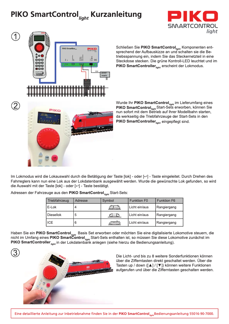 Página 1 del manual Manual de usuario Piko 59029