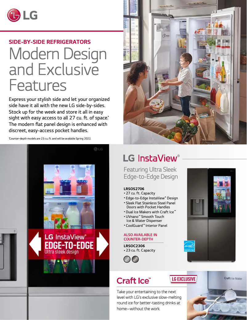 Página nº 1 - Ficha técnica LG LRSOC2306S