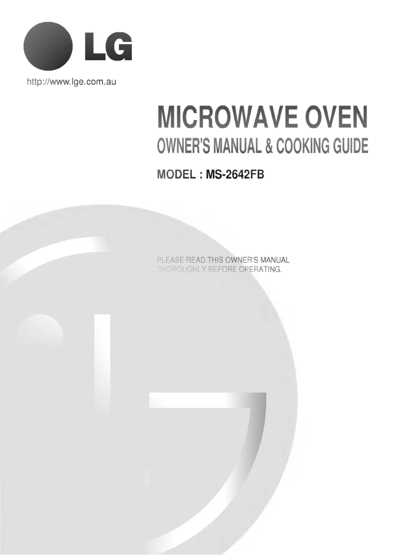 Imagen de la primera página del manual del dispositivo MS-2642FB