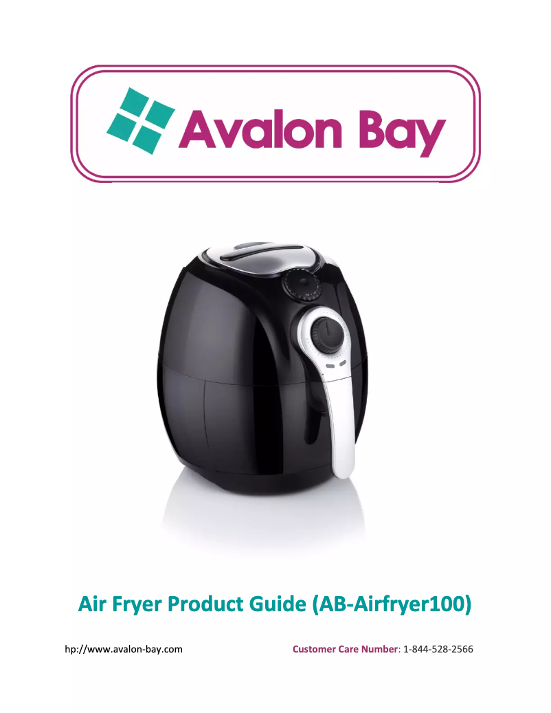 Imagen de la primera página del manual del dispositivo AB-Airfryer100