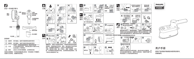 Imagen de la primera página del manual del dispositivo STH2050