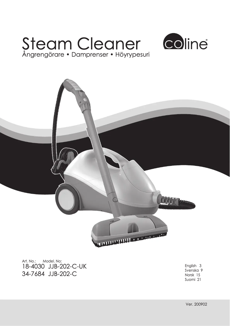 Imagen de la primera página del manual del dispositivo JJB-202-C