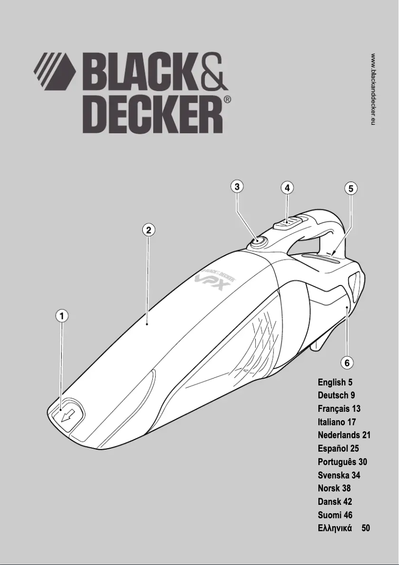 Imagen de la primera página del manual del dispositivo VPX2102