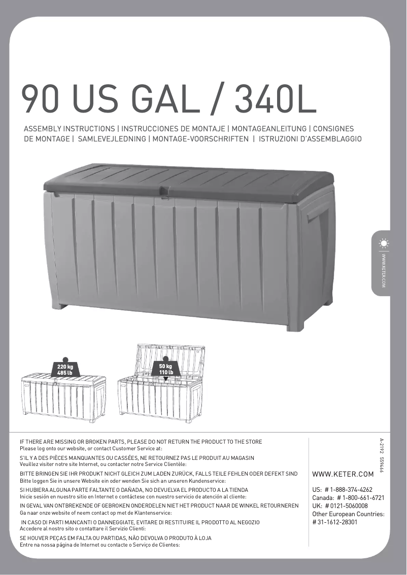 Imagen de la primera página del manual del dispositivo Novel