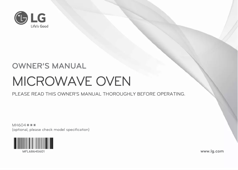 Imagen de la primera página del manual del dispositivo MH6044V