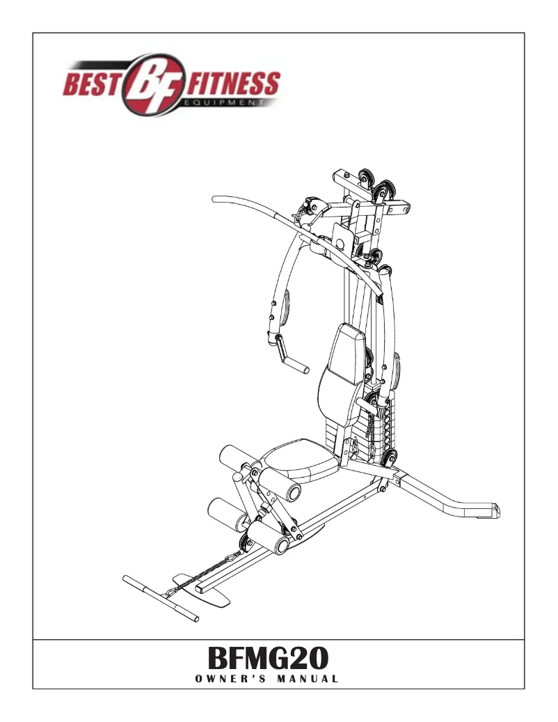 Imagen de la primera página del manual del dispositivo BFMG20