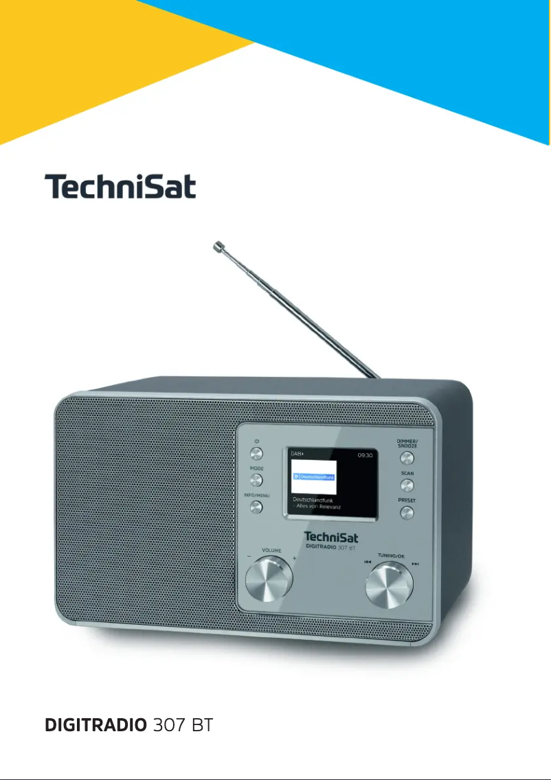 Página 1 del manual Manual de usuario TechniSat DigitRadio 307 BT
