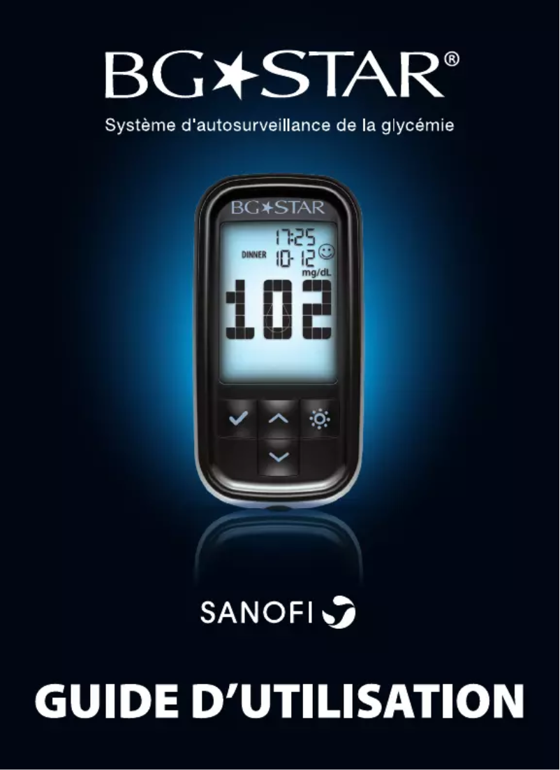Imagen de la primera página del manual del dispositivo BG Star