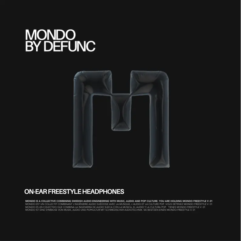 Imagen de la primera página del manual del dispositivo Mondo