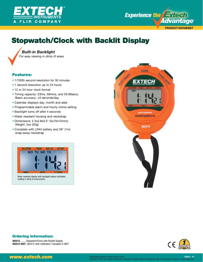 Imagen de la primera página del manual del dispositivo 365515