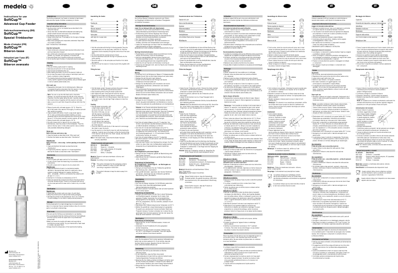 Imagen de la primera página del manual del dispositivo SoftCup