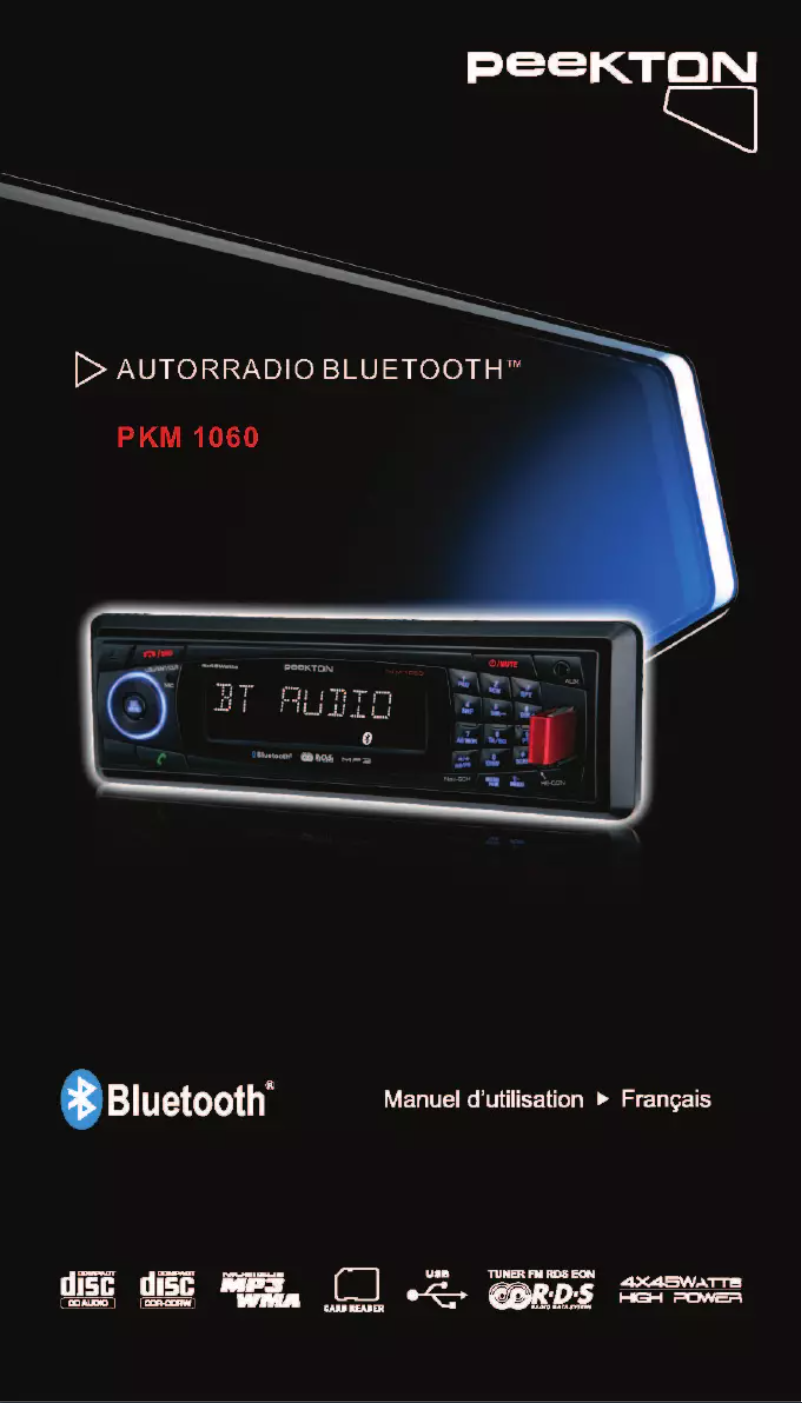 Imagen de la primera página del manual del dispositivo PKM 1060