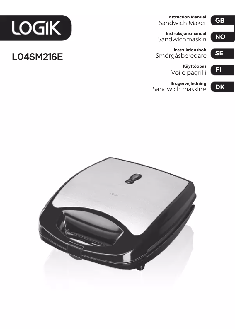 Imagen de la primera página del manual del dispositivo L04SM216E