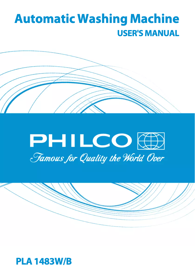 Imagen de la primera página del manual del dispositivo PLA 1483 B