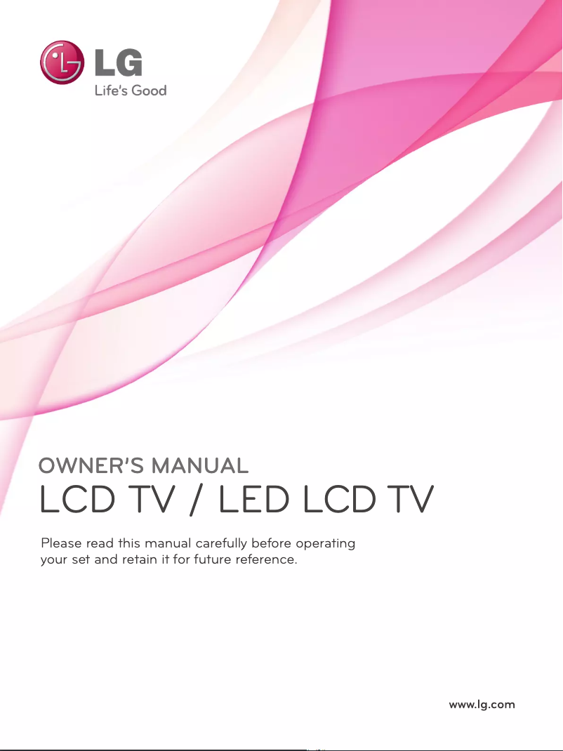 Imagen de la primera página del manual del dispositivo 42LD570