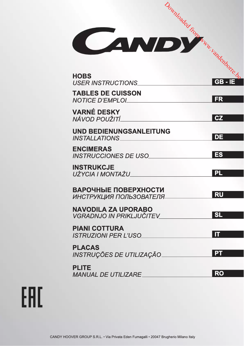 Imagen de la primera página del manual del dispositivo CFX 75 P