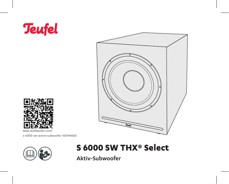 Página 1 del manual Guía de inicio rápido Teufel System 6