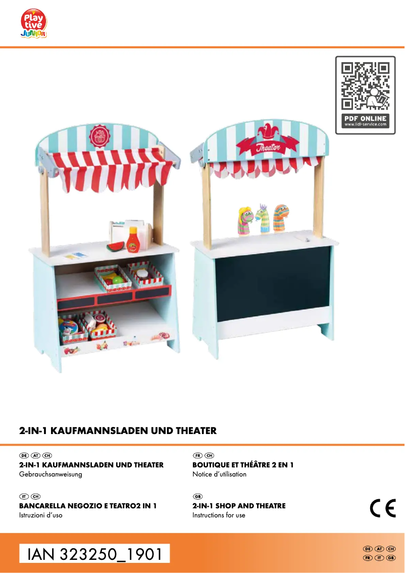 Página 1 del manual Manual de usuario Playtive IAN 323250