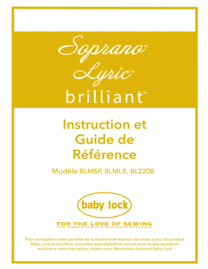 Página 1 del manual Manual de usuario Baby Lock Brilliant