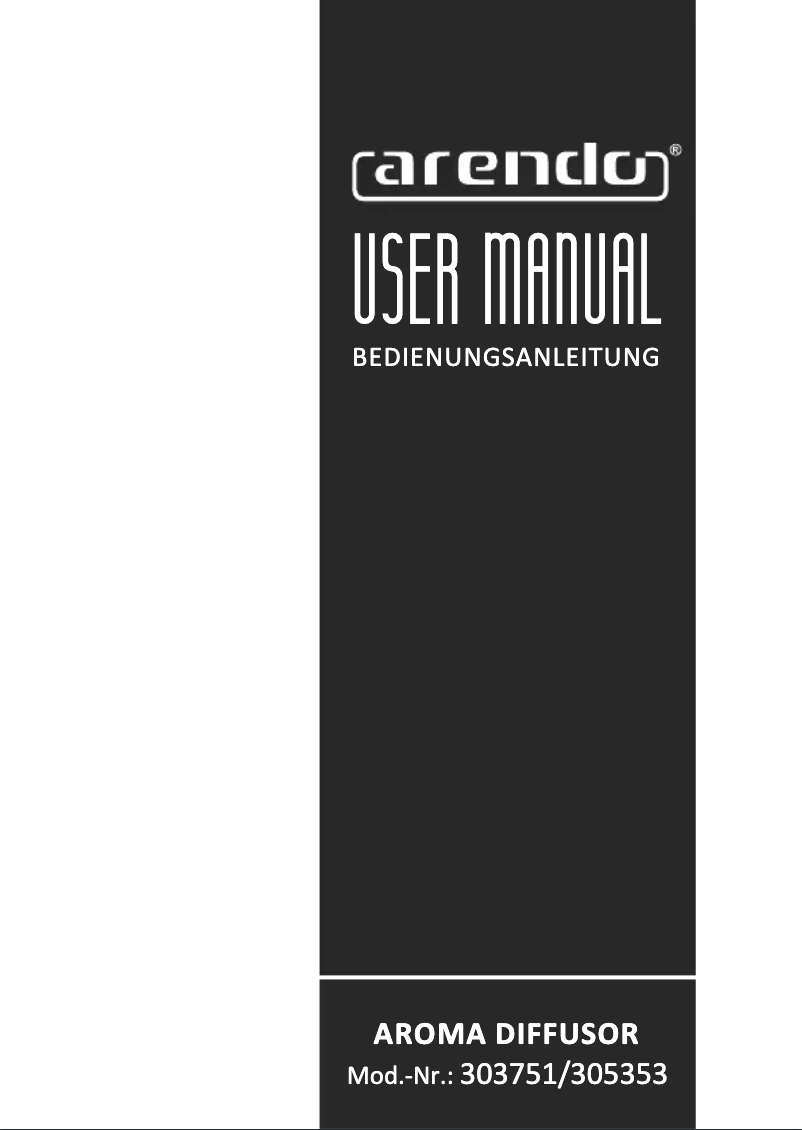 Página 1 del manual Manual de usuario Arendo 303751