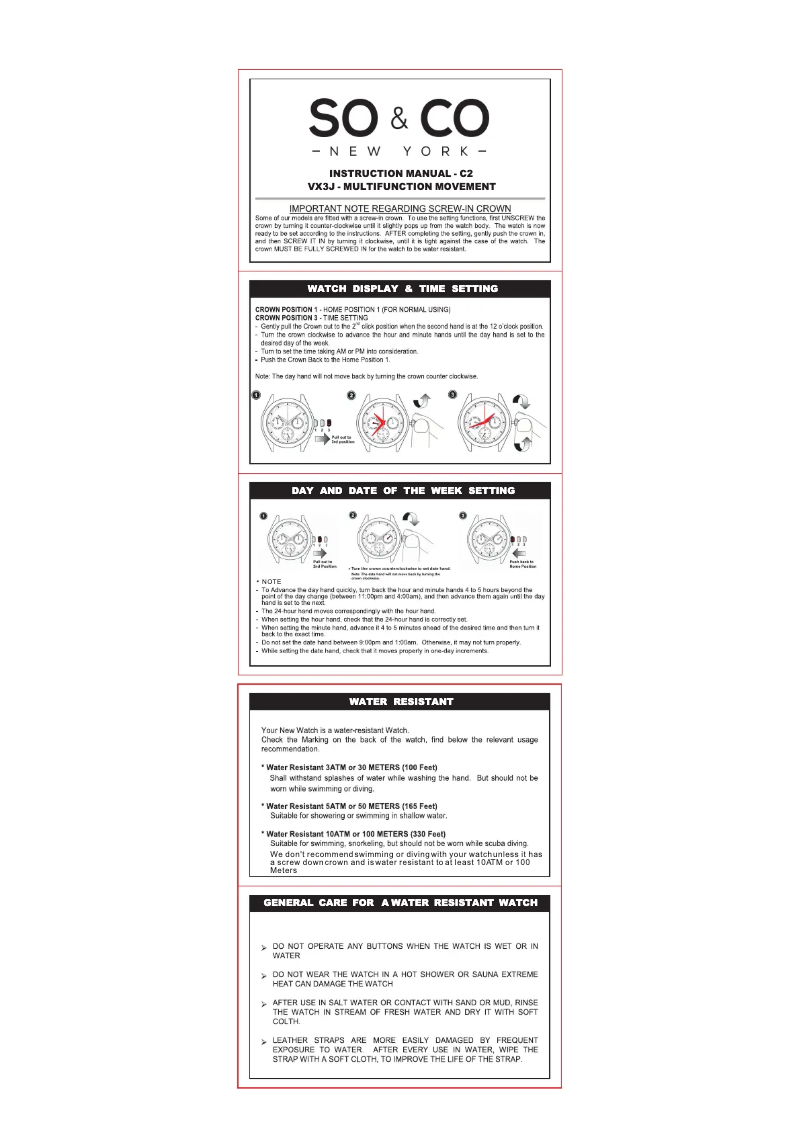 Imagen de la primera página del manual del dispositivo Madison 5216B