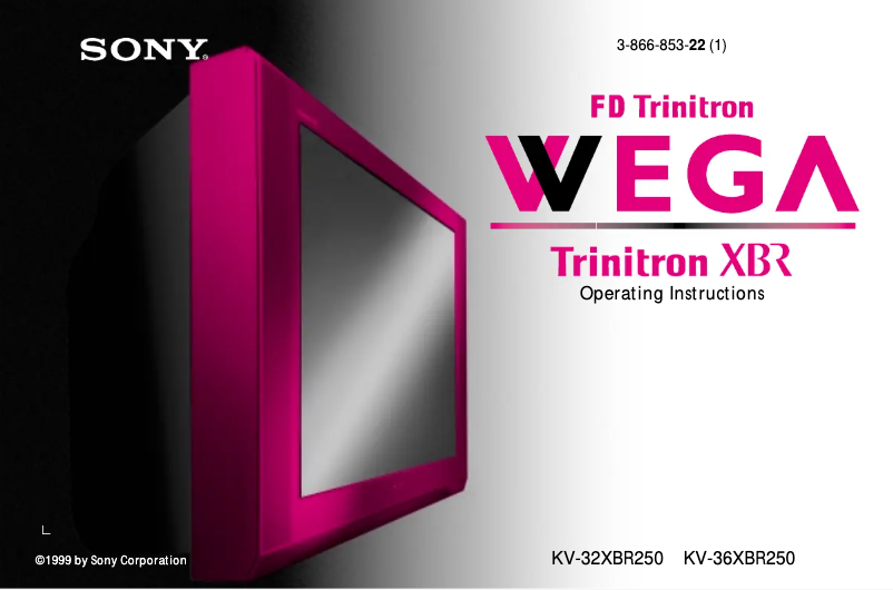Página 1 del manual Manual de usuario Sony KV-36XBR250