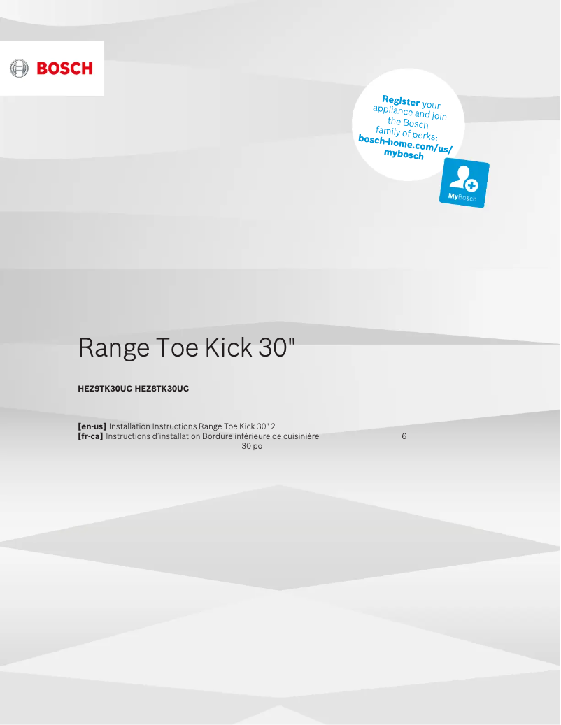 Imagen de la primera página del manual del dispositivo HEZ9TK30UC