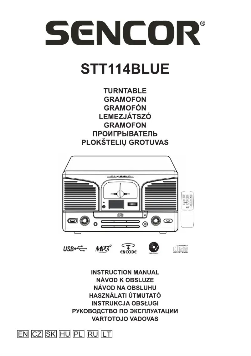 Página nº 1 - Manual de usuario Sencor STT 114