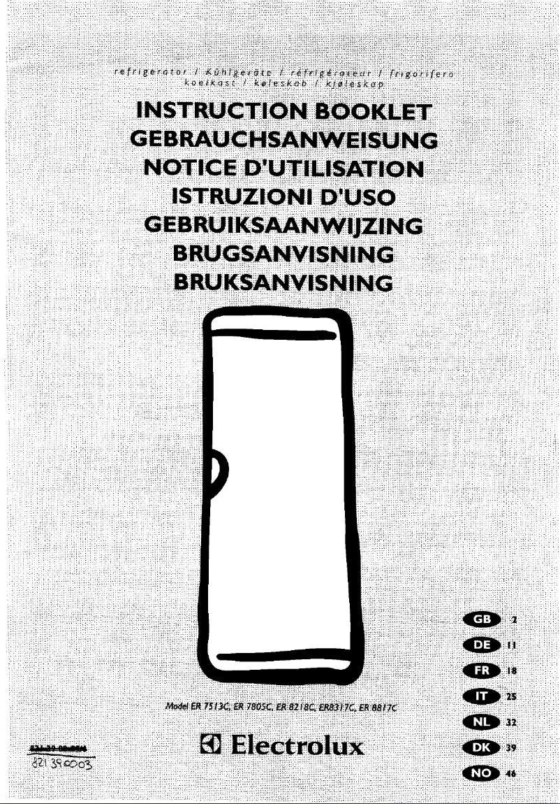 Imagen de la primera página del manual del dispositivo ER 8317 C