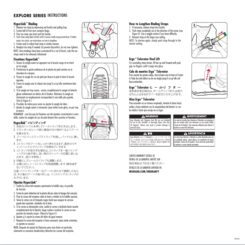 Imagen de la primera página del manual del dispositivo Revo Explore