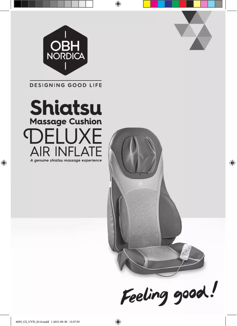 Página nº 1 - Manual de usuario OBH Nordica Deluxe Air Inflate 6095