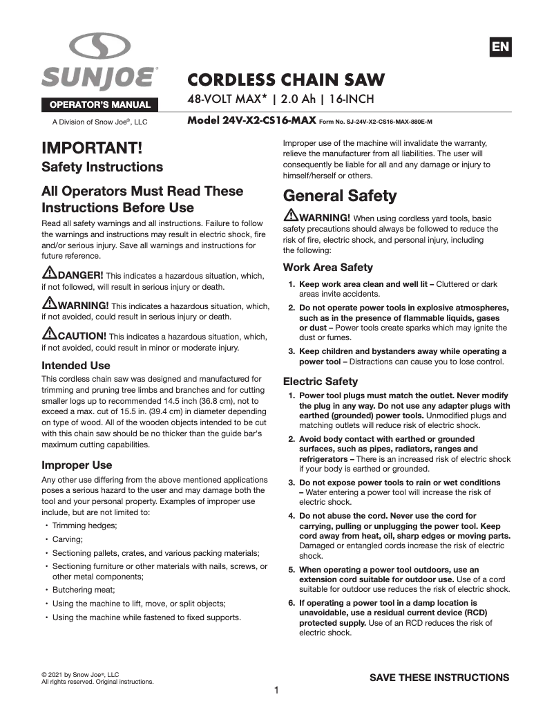 Imagen de la primera página del manual del dispositivo 24V-X2-CS16-MAX