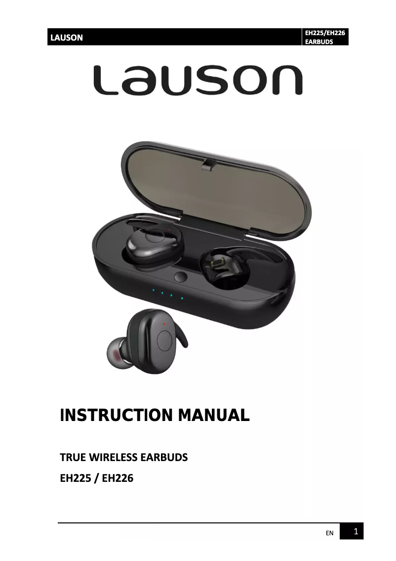 Página 1 del manual Manual de usuario Lauson EH225